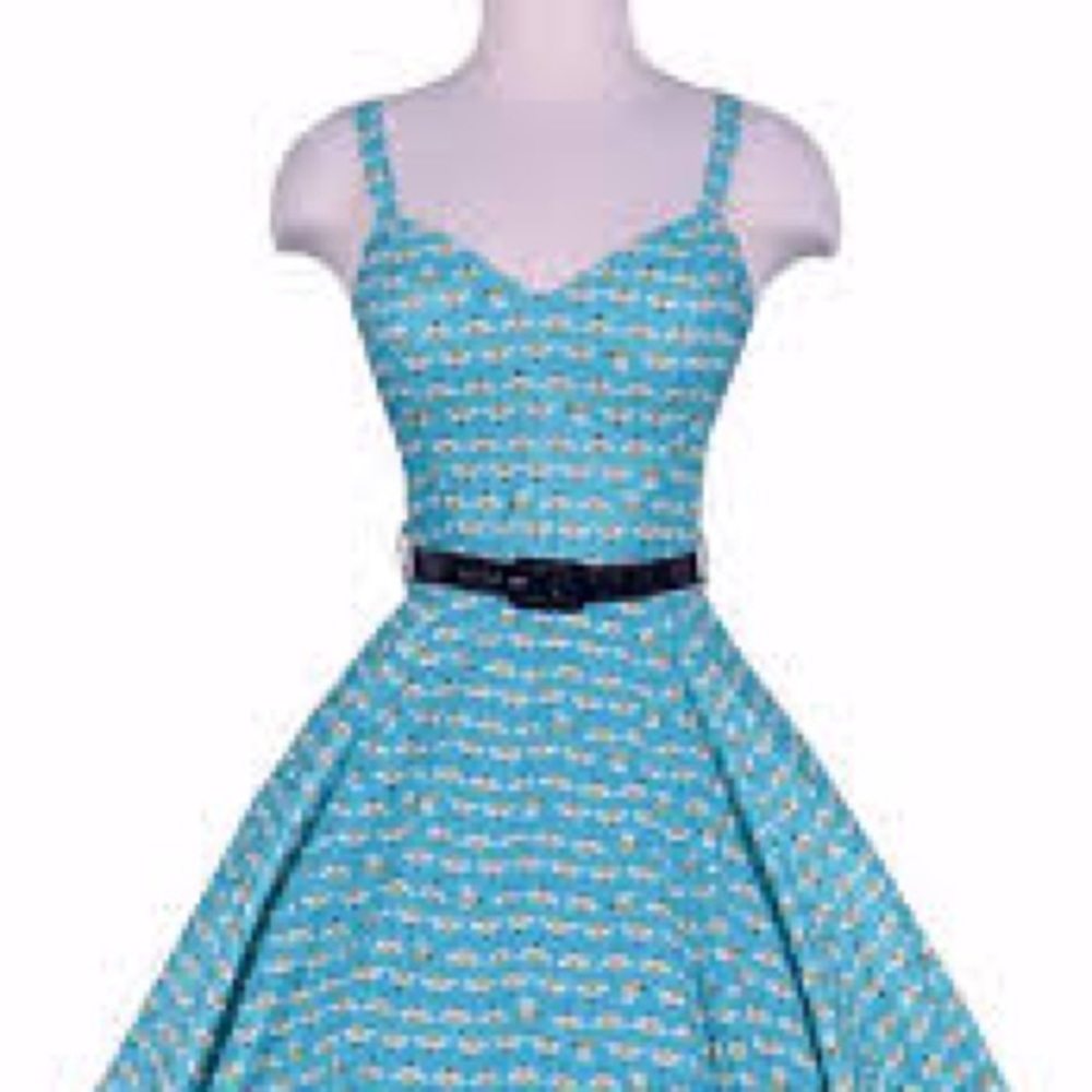 1XL Bernie Dexter Turquoise Bees Vera